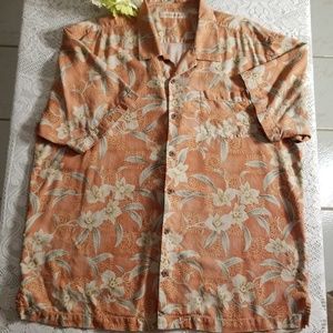 Mens Tommy Bahama Silk Hawaiian Shirt